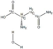 L-Asparagine-13C4H2O Structure