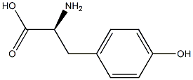 L-Tyrosine-(ring)-4-13C Struktur