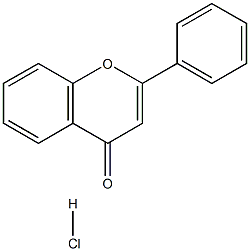 Flavone hydrochloride Structure
