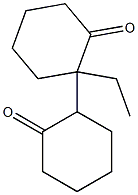 对乙基双环己酮 结构式