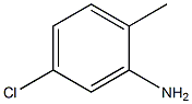 O-amino-p-chlorotoluene Structure