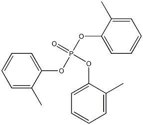 磷酸三邻甲苯酯, , 结构式