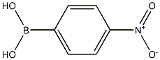4-硝基苯硼酸, , 结构式