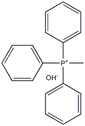 Methyltriphenylphosphonium hydroxide Structure