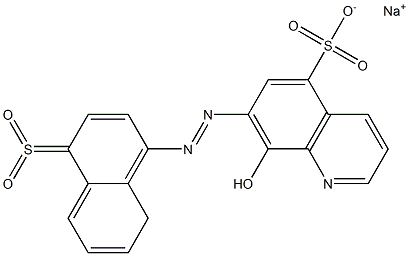  7-(4-磺酸-1-萘偶氮)-8-羟基喹啉-5-磺酸钠盐