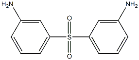 3-aminophenyl sulfone Structure