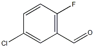 3-Chloro-6-fluorobenzaldehyde Struktur