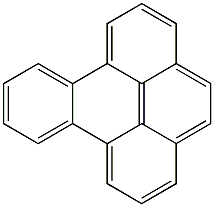 9,10-benzopyrene Struktur