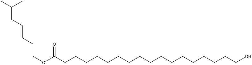 羟基硬脂酸异辛酯, , 结构式
