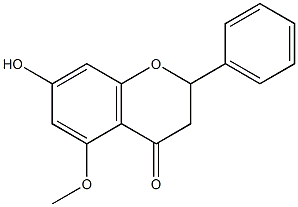 Alpinetin 化学構造式