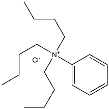 Phenyltributylammonium chloride Struktur