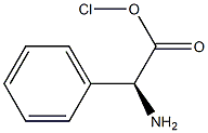 S(+)-邻氯-A-氨基苯乙酸, , 结构式