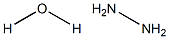 Hydrazine hydrate 50% (hydrated hydrazine) Structure