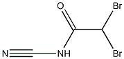 二溴氰乙酰胺, , 结构式