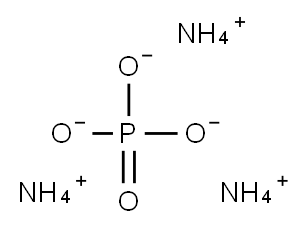 磷酸三铵三水 结构式