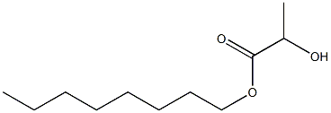 Octyl lactate Structure
