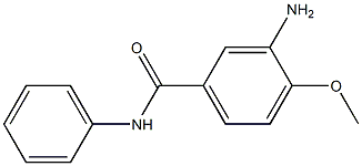 3-amino-4-methoxybenzoylanilide Struktur
