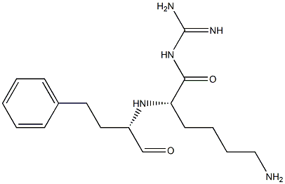 1-[N2-((S)-carbonyl)-3-phenylpropyl]-L-lysyl L-guanidine