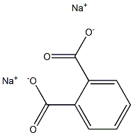 Sodium phthalate Structure