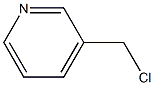 3-(Chloromethyl)pyridine Struktur