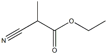 Methyl ethyl cyanoacetate Struktur