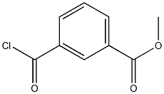 Methyl  3-chloroformylbenzoate Structure