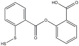 Dibenzoic acid disulfide Struktur