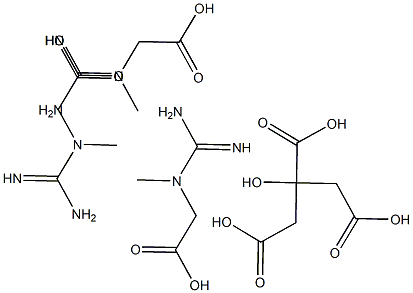 Tricreatine Citrate Structure