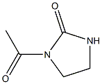 1-乙酰基-2-咪唑烷酮, , 结构式