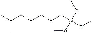 Isooctyltrimethoxysilane Structure