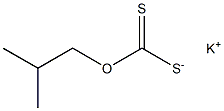 异丁基黄原酸钾, , 结构式