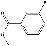 Methyl m-fluorobenzoate Struktur
