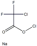 一氯二氟乙酸钠 结构式