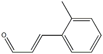 2-Methylcinnamaldehyde Structure