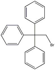 Triphenylethyl bromide Structure