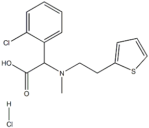  D-(+)-甲基-A-(2-噻吩乙胺基)(2-氯苯基)醋酸酯盐酸盐