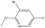 3-Bromo-5-fluoro-2-methoxypyrdine Structure