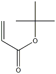 丙烯酸叔丁基酯 结构式