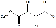 DL-酒石酸钙, , 结构式