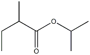 Isopropyl 2-methylbutyrate Structure