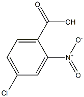 4-chloro-o-nitrobenzoic acid 结构式
