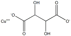 酒石酸铜乙液 结构式