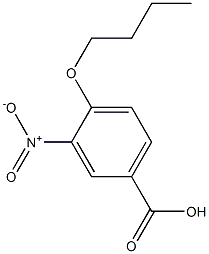 4-butoxy-3-nitrobenzoic acid Structure