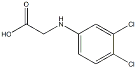 3,4-二氯苯甘氨酸, , 结构式