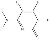 五氟胞嘧啶核苷,,结构式