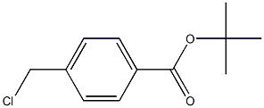 4-氯甲基苯甲酸叔丁酯,,结构式