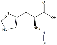组氨酸盐酸盐,,结构式