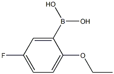2-Ethoxy-5-fluorophenylboronic acid Struktur