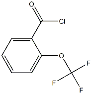 邻三氟甲氧基苯甲酰氯, , 结构式