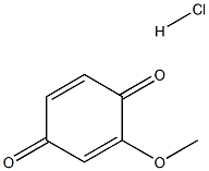 邻甲氧基苯肼盐酸盐 结构式